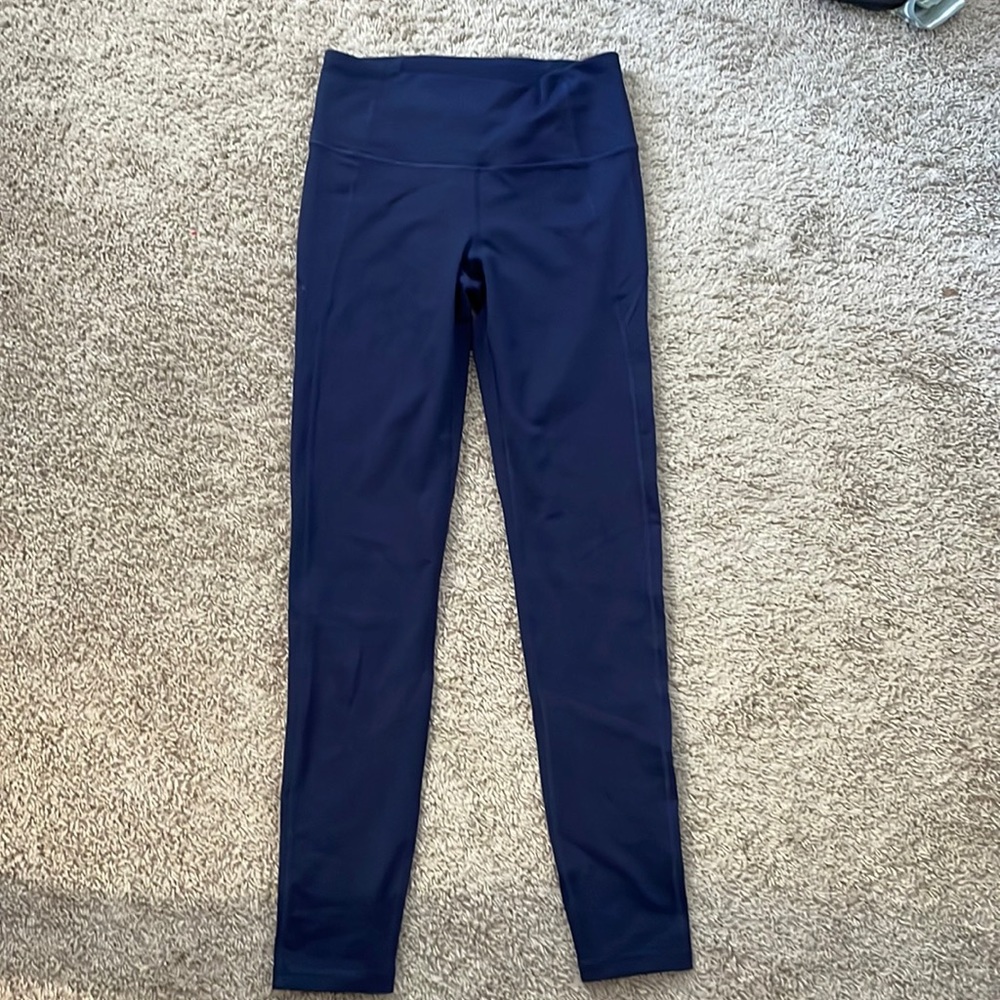 Fitted full length yoga pants